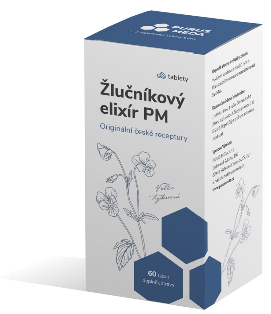 Žlučníkový elixír PM 60 tbl_