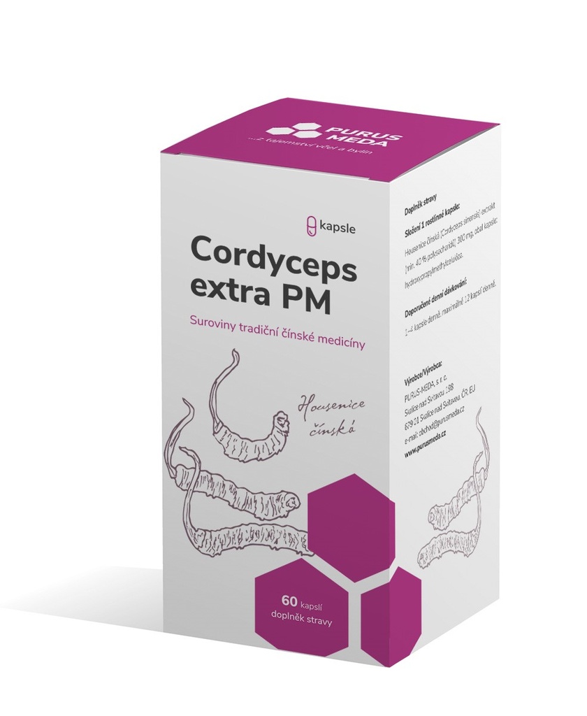 krabicka cordyceps 60 kapsli