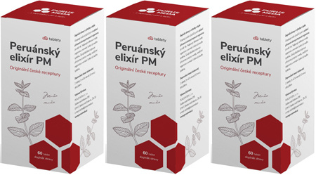 Peruanský elixír PM SADA 3x60